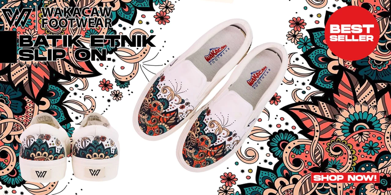 Batik Etnik Slip On